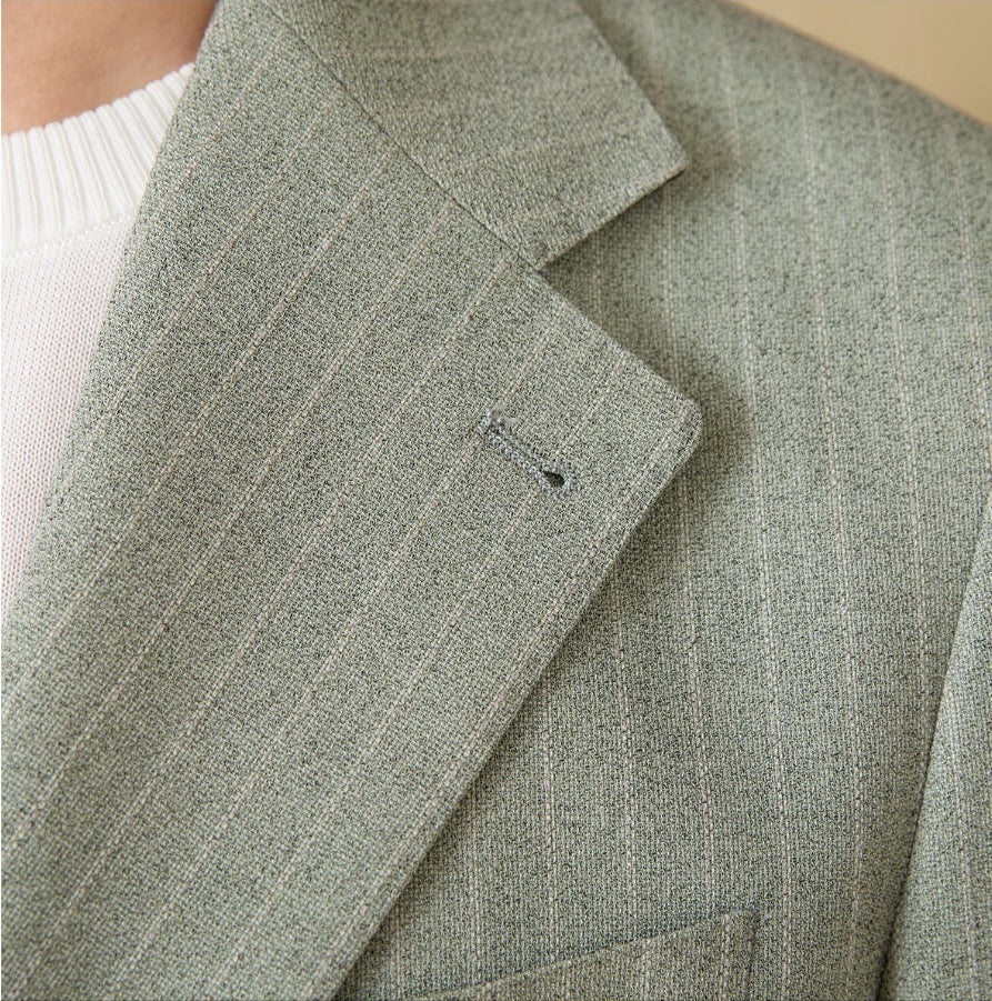 Wimbledon Pinstripe Sports Blazer Jacket