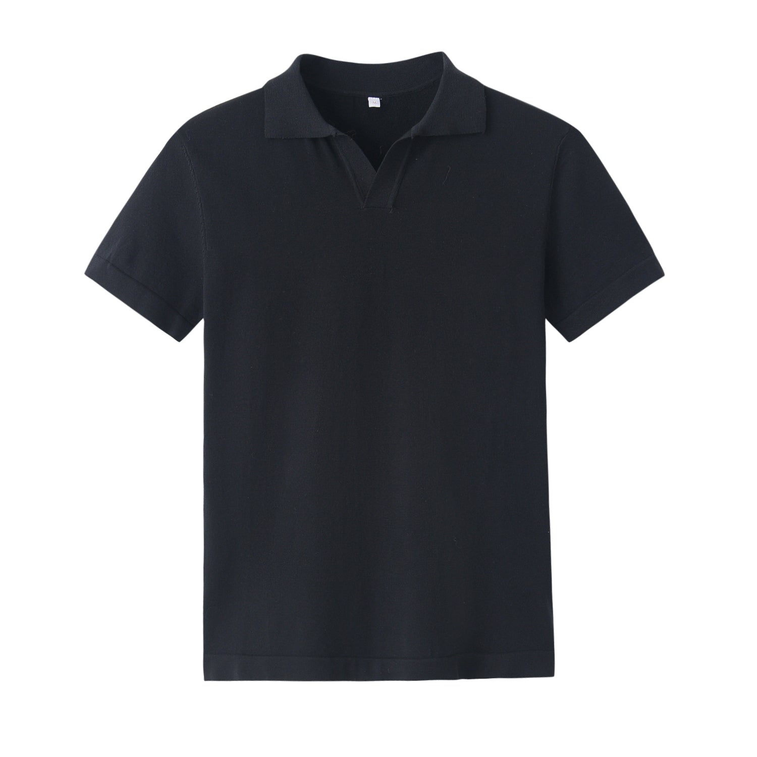 Polo en maille sans bouton