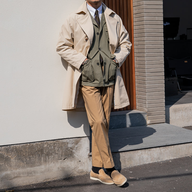 Berkshire Double Breasted Trench Coat