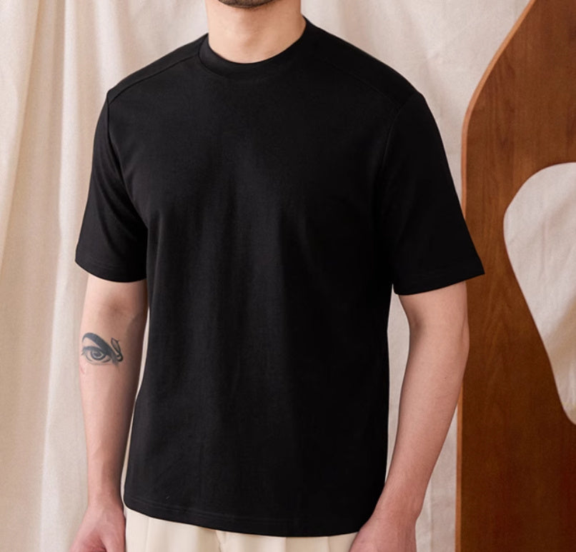 Basic Cotton Blend Soft Touch T-Shirt