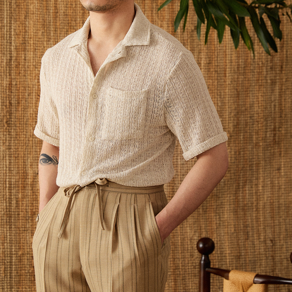Cabo Cotton Knit Short Sleeve Shirt