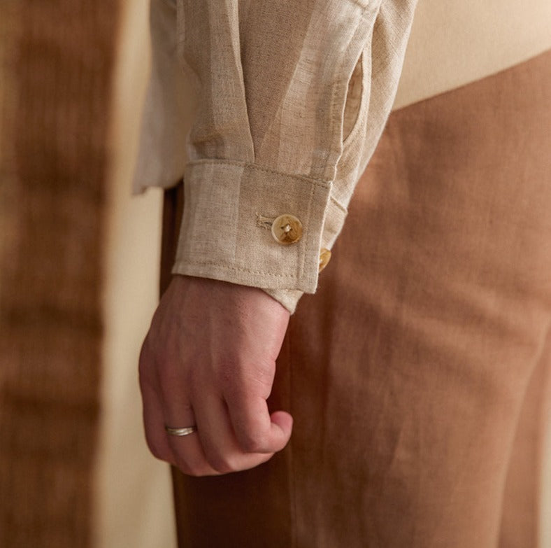 Linen Venezia G9 Bomber Jacket