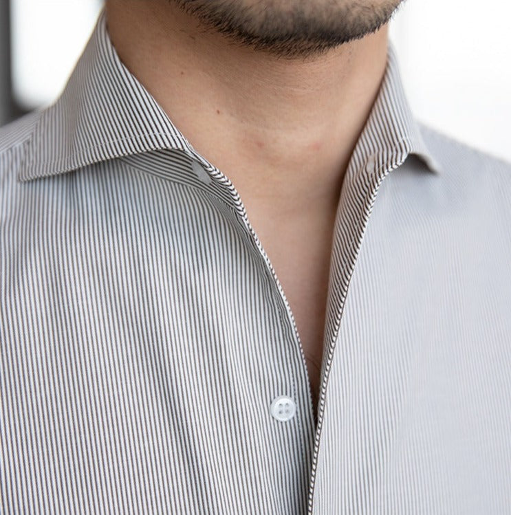 Striped Mayfair Long Sleeve Shirt