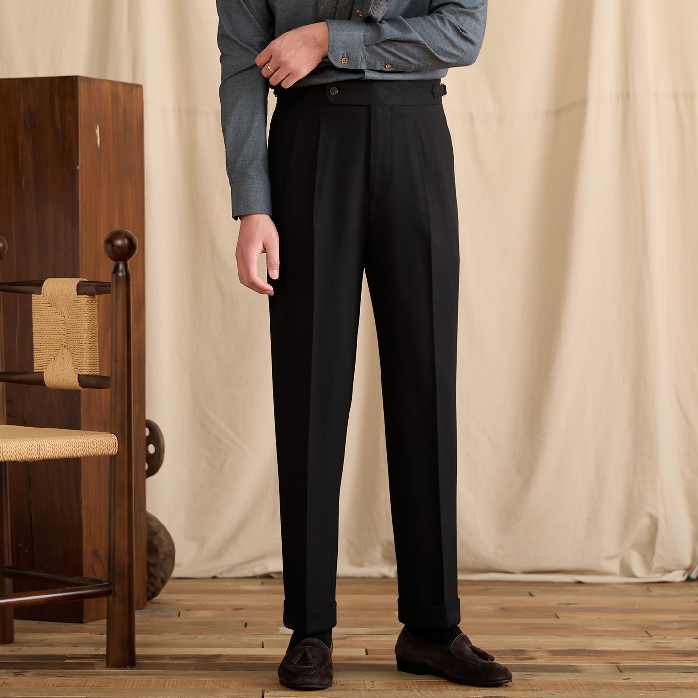 Parma High Waisted Trousers