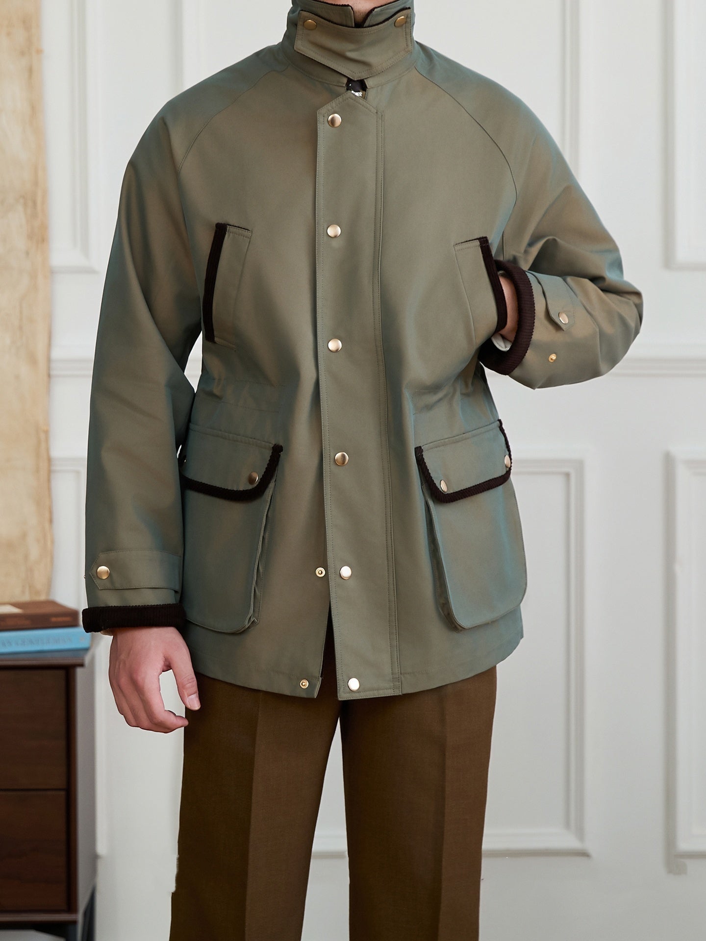 Vintage Cotswolds Waterproof Academia Jacket