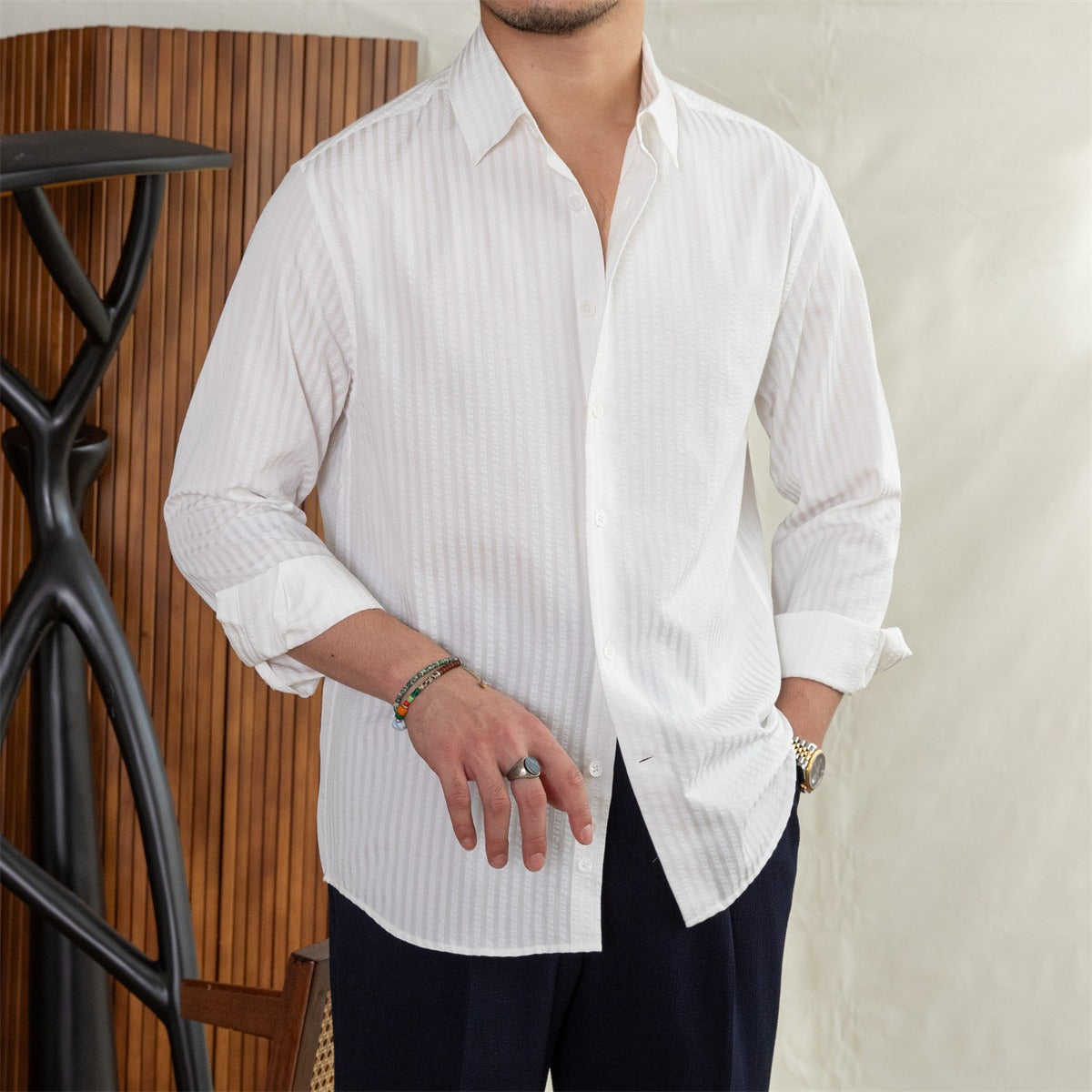 Striped Porto Cervo Shirt
