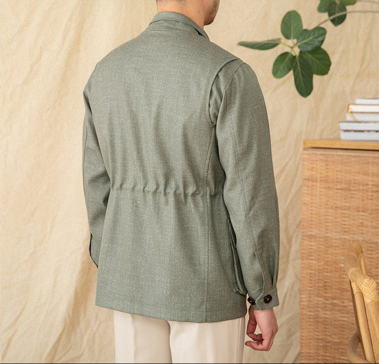 Prato Suede Trim Jacket