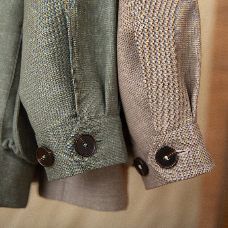 Prato Suede Trim Jacket