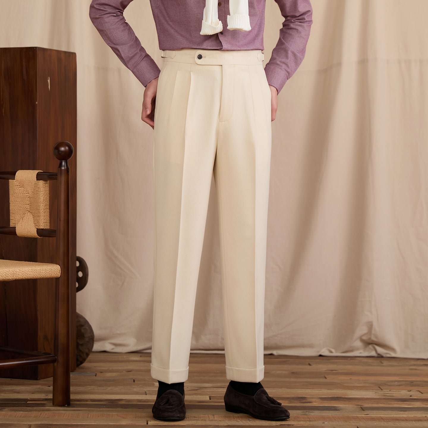 Parma High Waisted Trousers