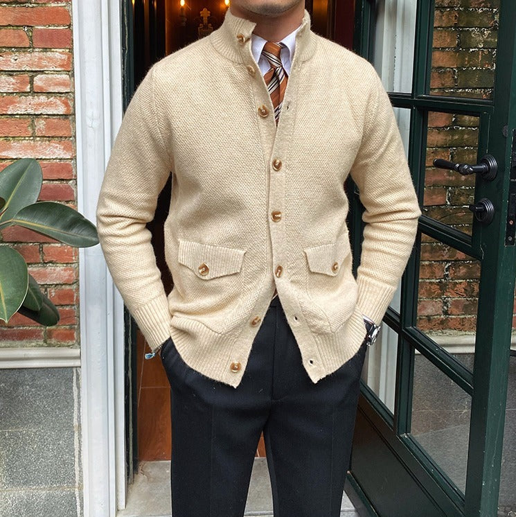 Katrina – Textured Knit Button Cardigan