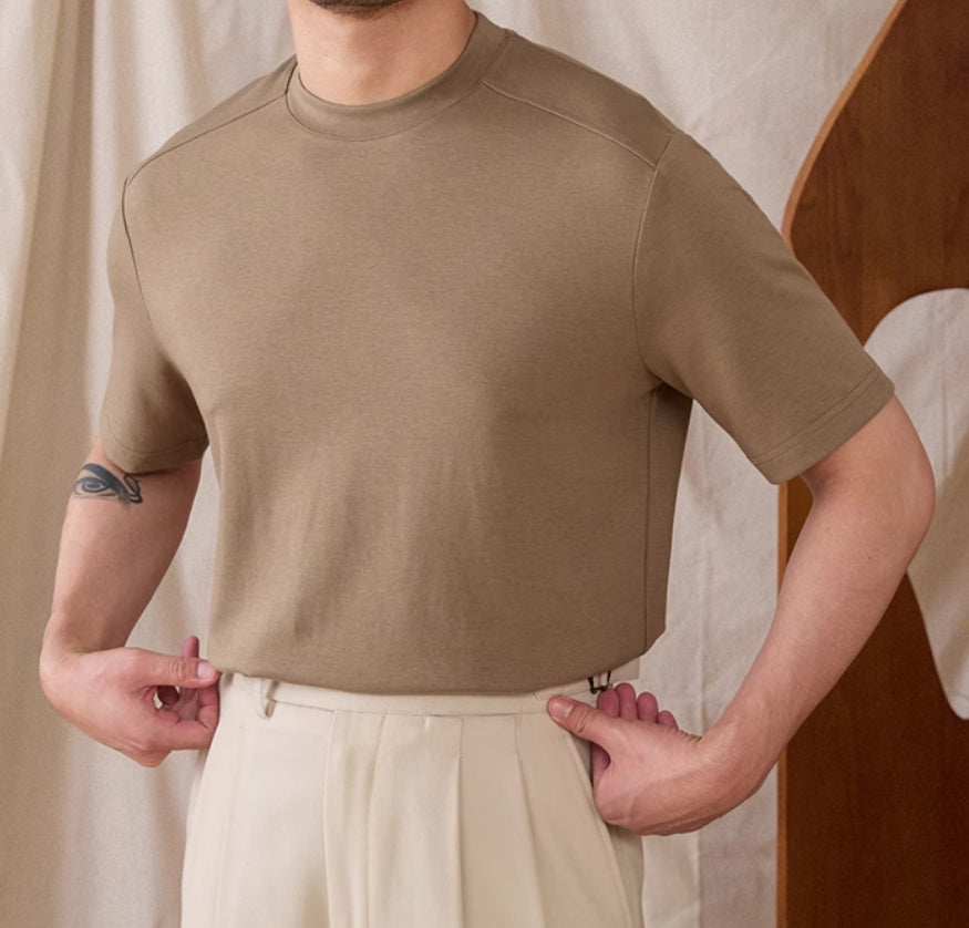 Basic Cotton Blend Soft Touch T-Shirt
