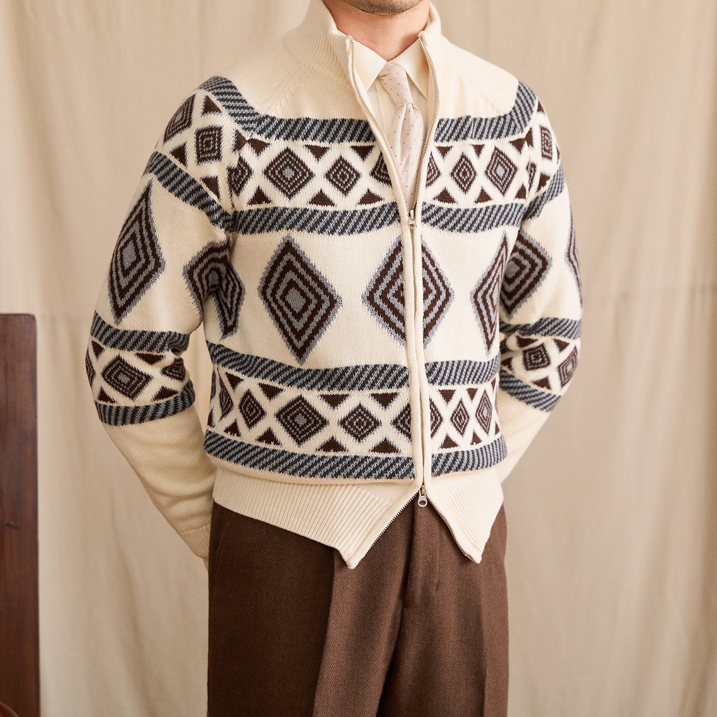 Gstaad Fair Isle Wool Blend Jumper