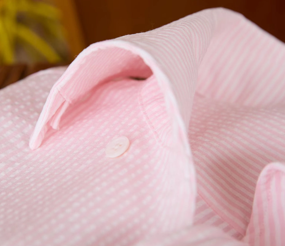 Koh Samui Seersucker Long Sleeve Shirt