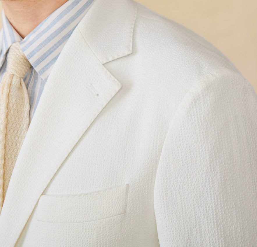Ritz Cotton Blend Seersucker Blazer