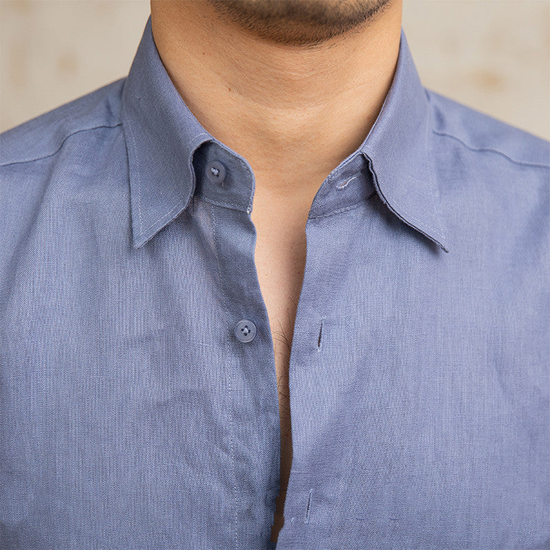 Geneva Linen Long Sleeve Shirt