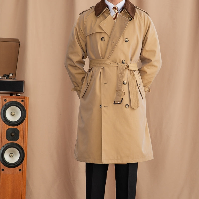 Tivoli Belted Double Breasted Vintage Trench Coat