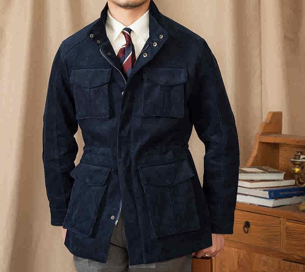 Copenhagen Corduroy Cotton Field Jacket