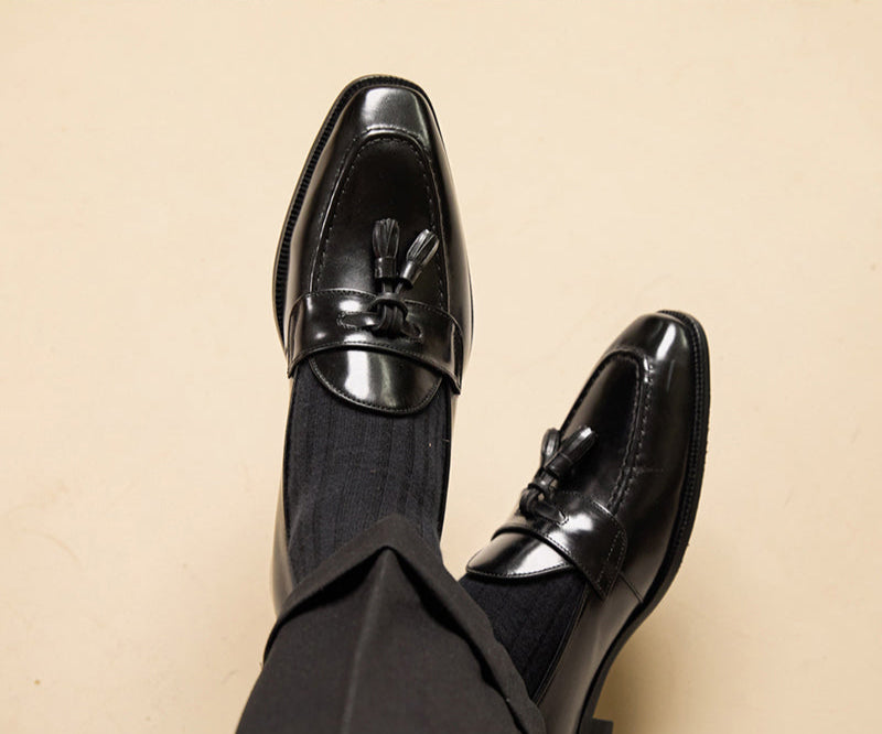 Citi Calf Leather Tassel Loafers