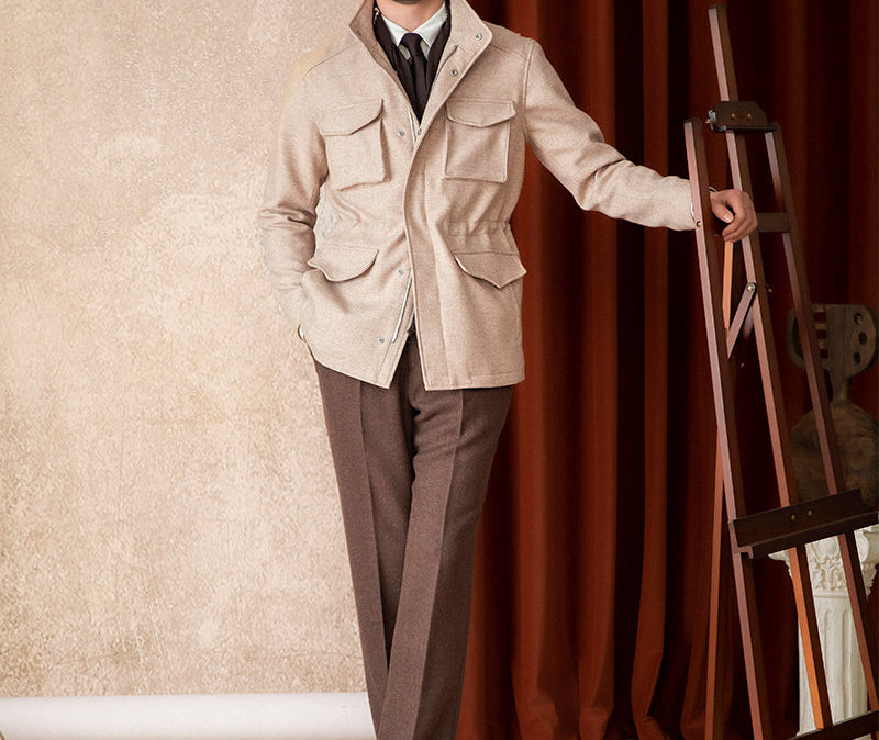 Gstaad Wool Field Jacket