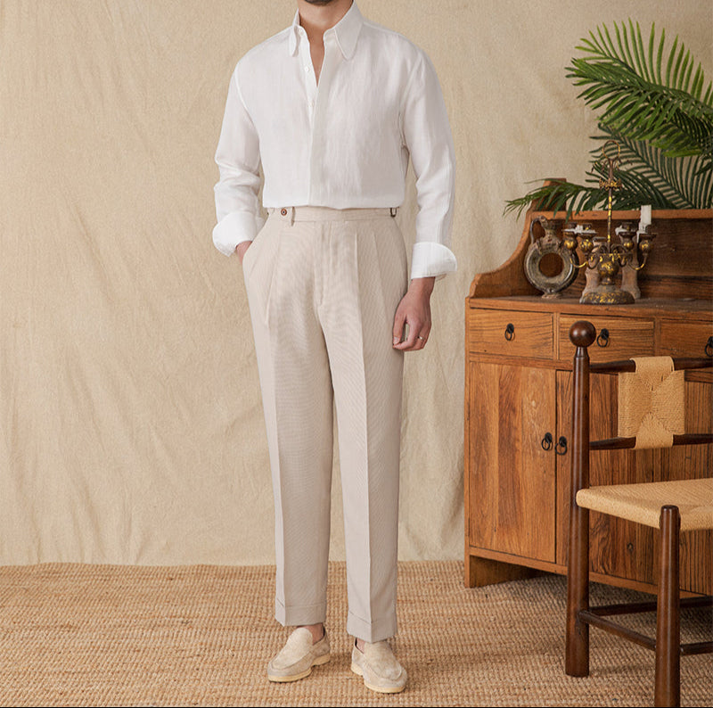 Everyday Soft Touch Linen Blend Long Sleeve Shirt