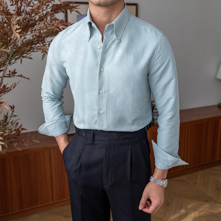 Camicia Amalfi con collo a punta