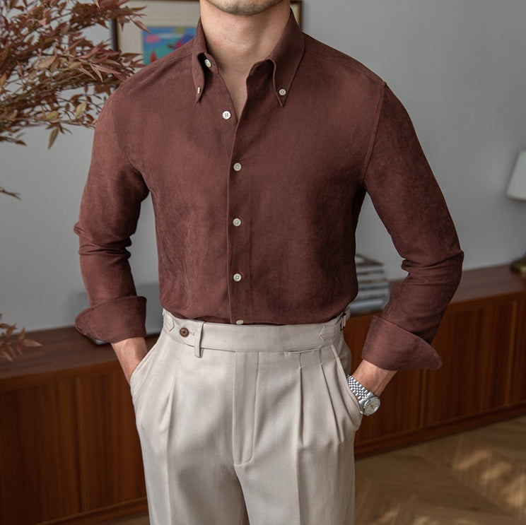 Camicia Amalfi con collo a punta