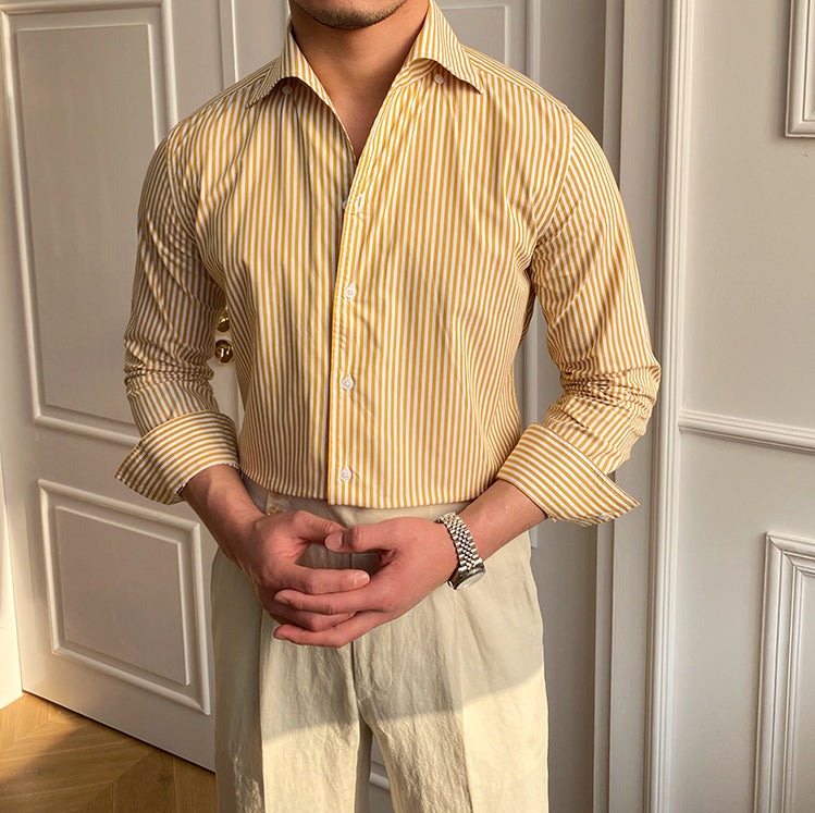 Limone Cotton Long Sleeve Shirt