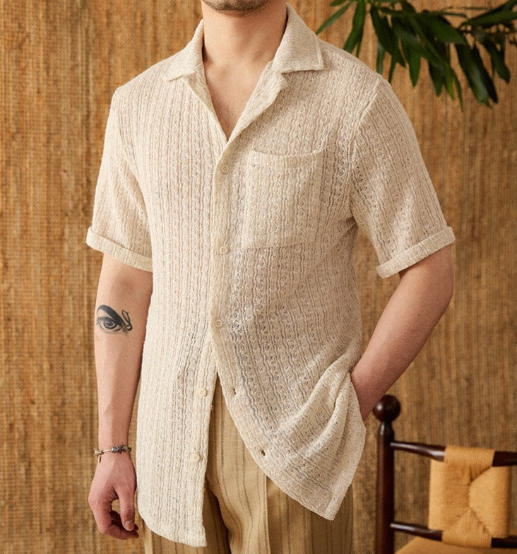 Cabo Cotton Knit Short Sleeve Shirt