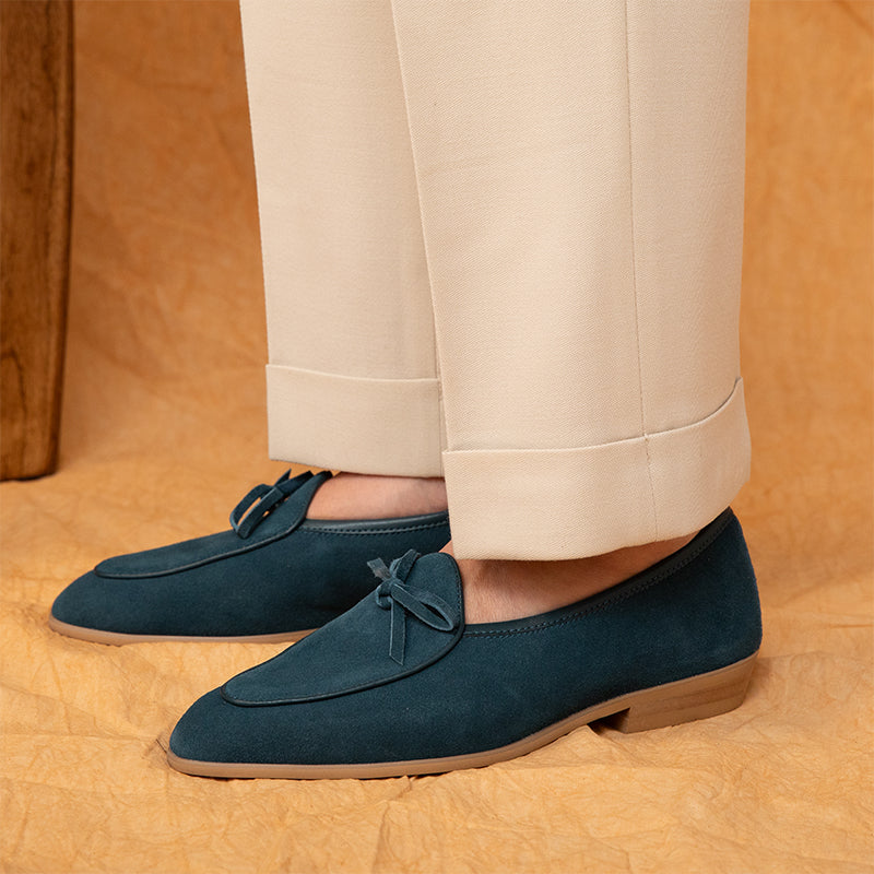 Amalfi Suede Belgian Loafers