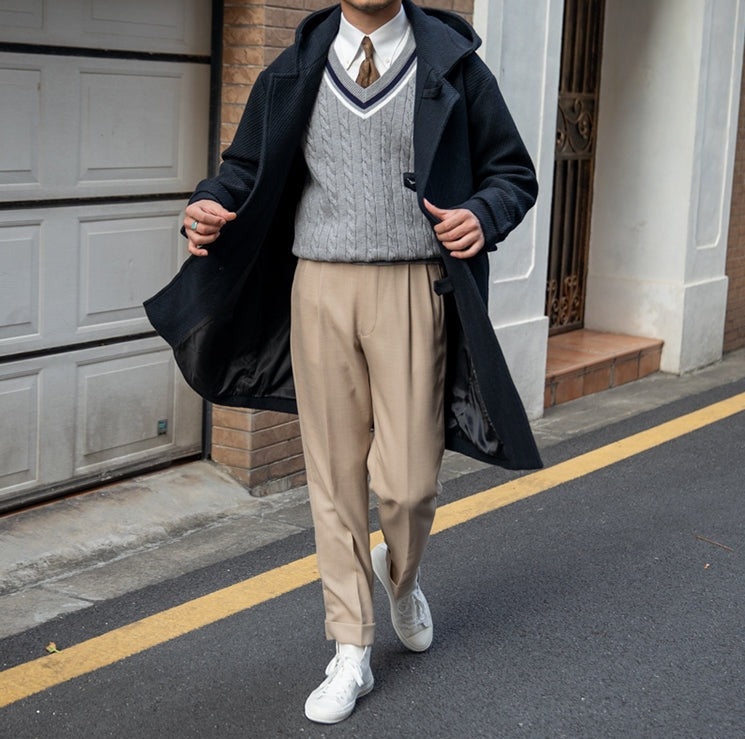 Antwerp Wool Blend Duffle Coat
