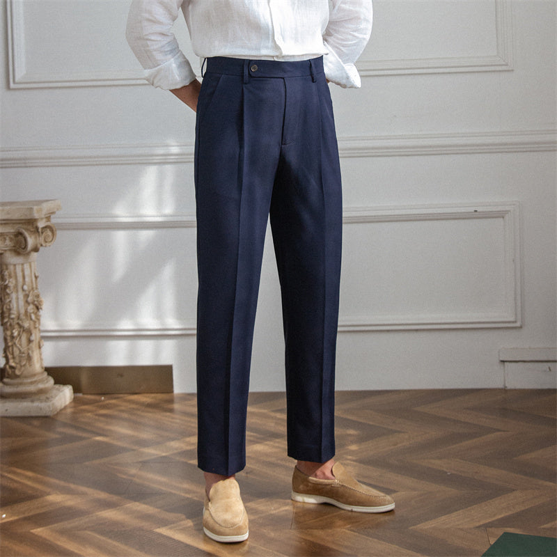 One Pleat Trousers - Business