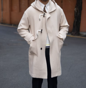 Antwerp Wool Blend Duffle Coat