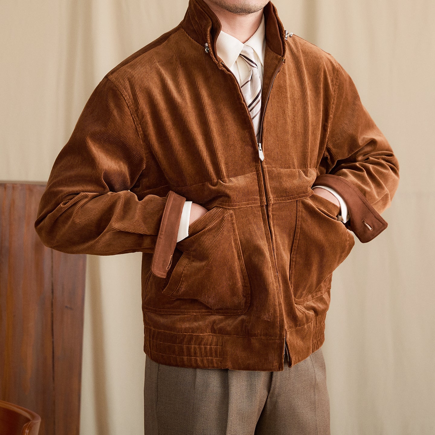 Amsterdam Cotton Corduroy Jacket
