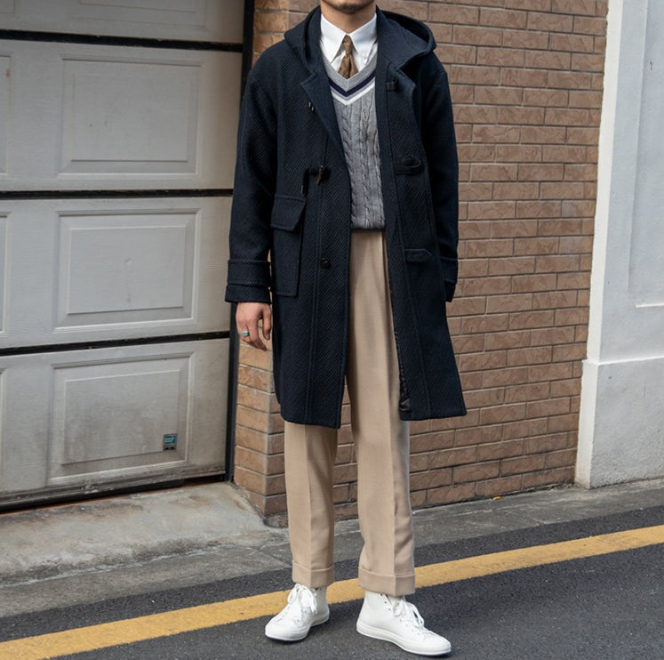 Antwerp Wool Blend Duffle Coat