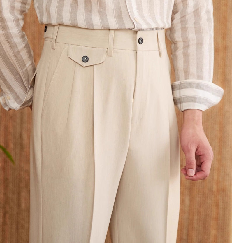 Hollywood Coin Pocket Straight Fit Trousers