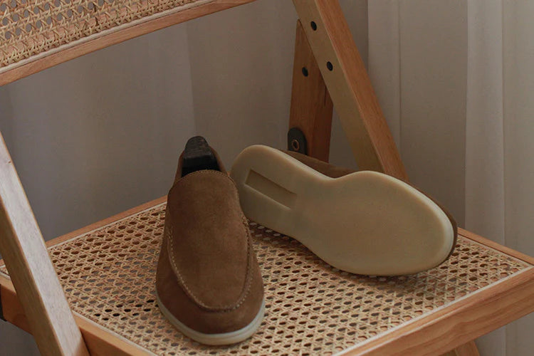 Cap Ferrat Suede Slip-On Loafer