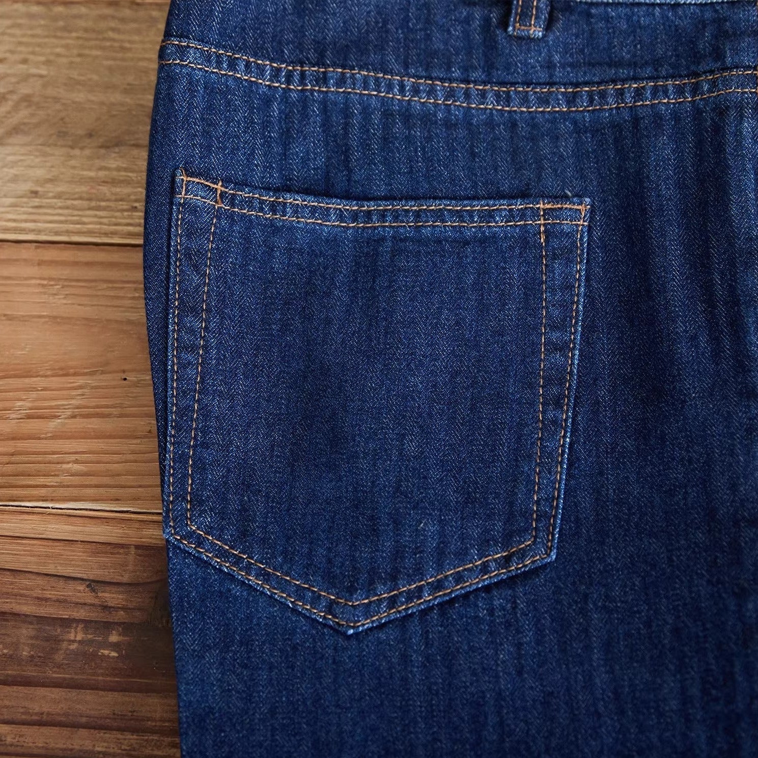 Tokyo Herringbone High Waisted Jeans