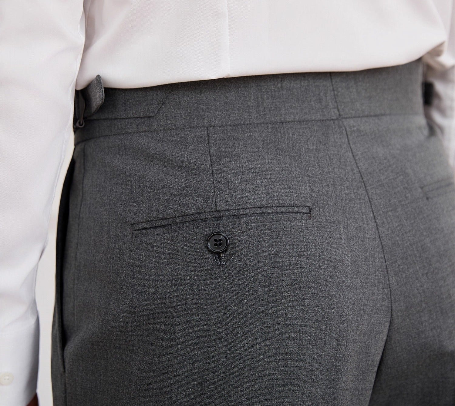 Ivy Straight Fit High Waisted Trousers