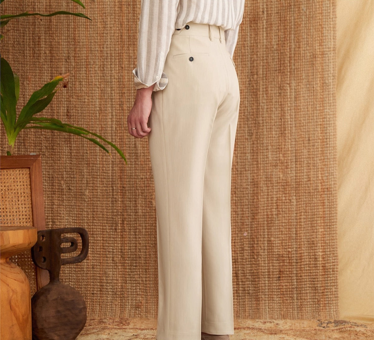 Hollywood Coin Pocket Straight Fit Trousers