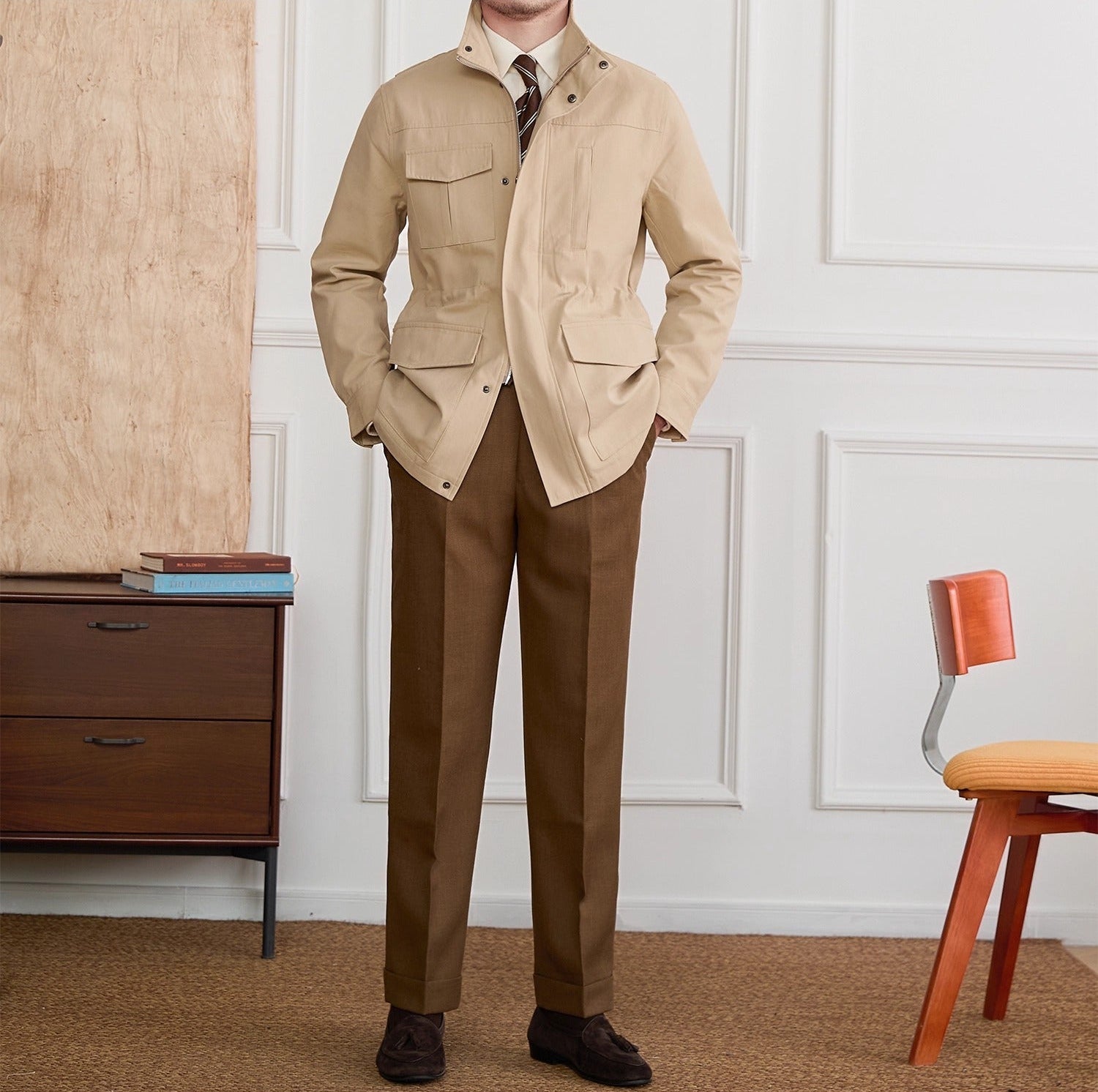 Hyde Cotton Blend Hunting Jacket