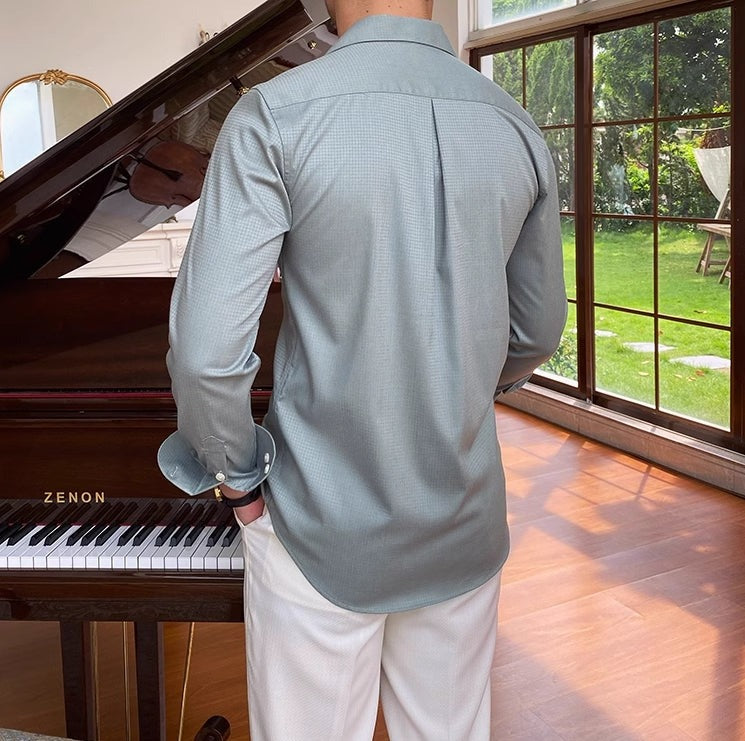 Chemise Bambou Col Cubain Saint Jean