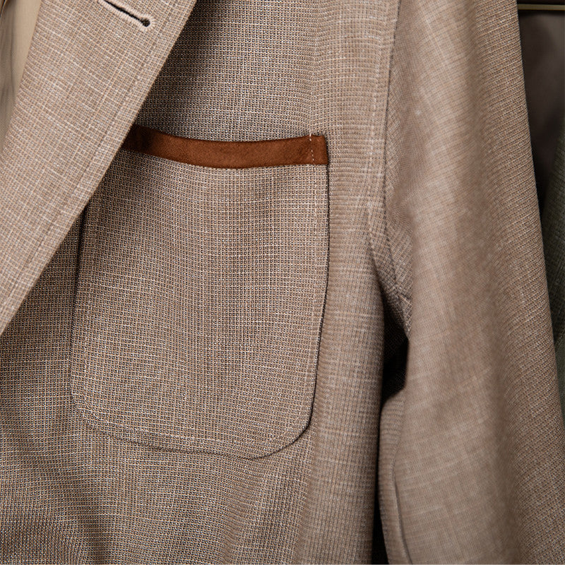 Prato Suede Trim Jacket