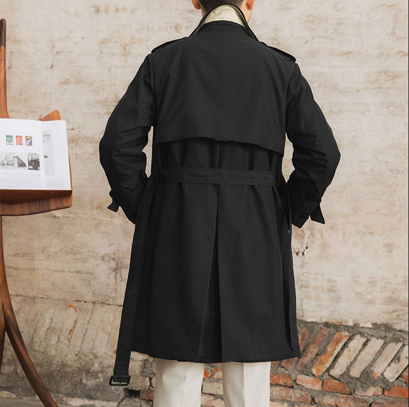 London Double Breasted Belted Trench Coat