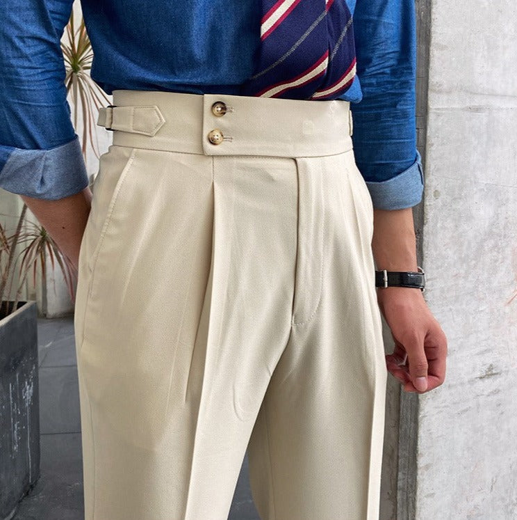 Portofino Pleated Trousers