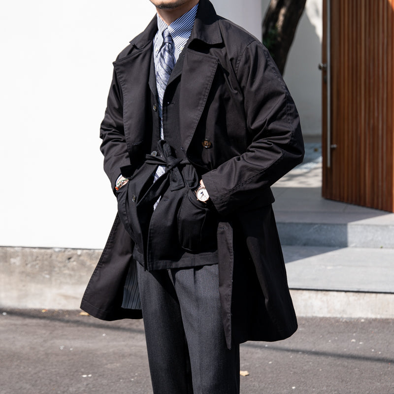 Berkshire Double Breasted Trench Coat