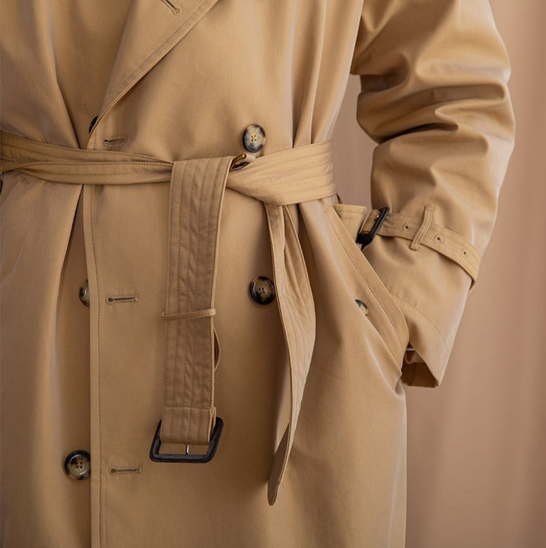 Tivoli Belted Double Breasted Vintage Trench Coat