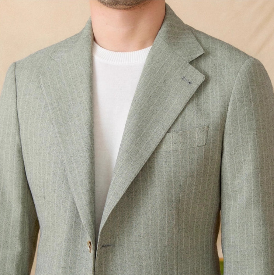 Wimbledon Pinstripe Sports Blazer Jacket