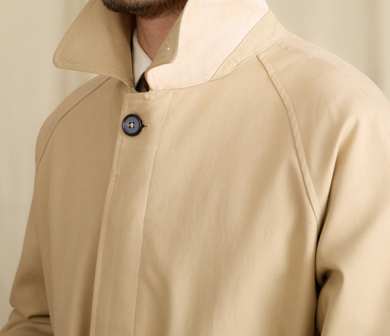 Kensington Cotton Blend Tench Coat