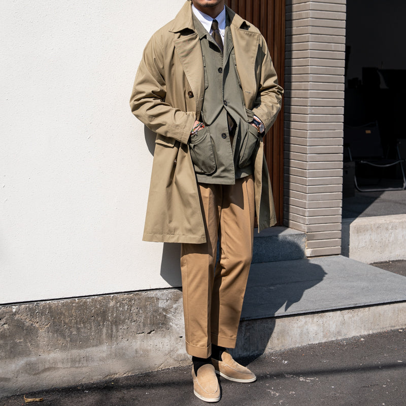 Berkshire Double Breasted Trench Coat