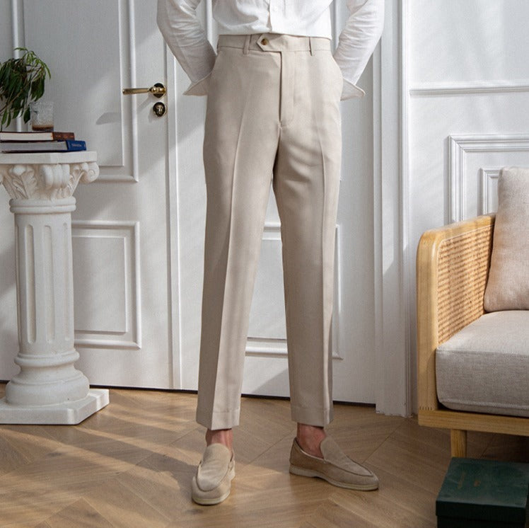 Sanremo Easy-Iron Straight Fit Trousers